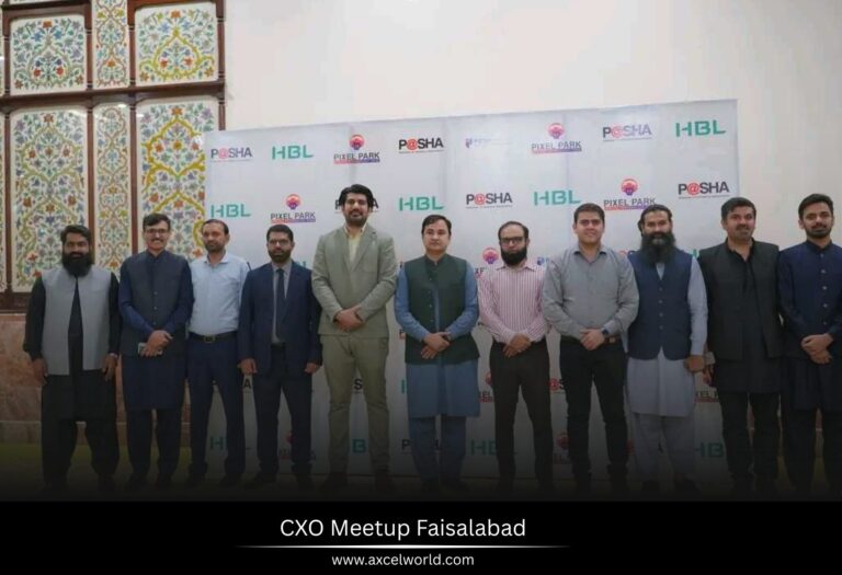 AXCEL at P@SHA CXO Meetup Faisalabad – A Gathering of Visionary Leaders!