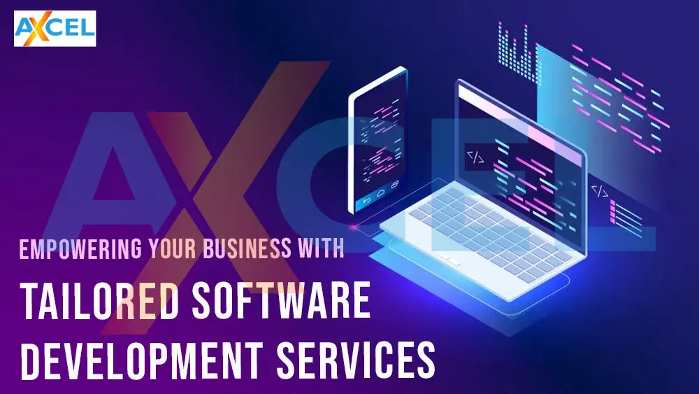 Business using tailored software