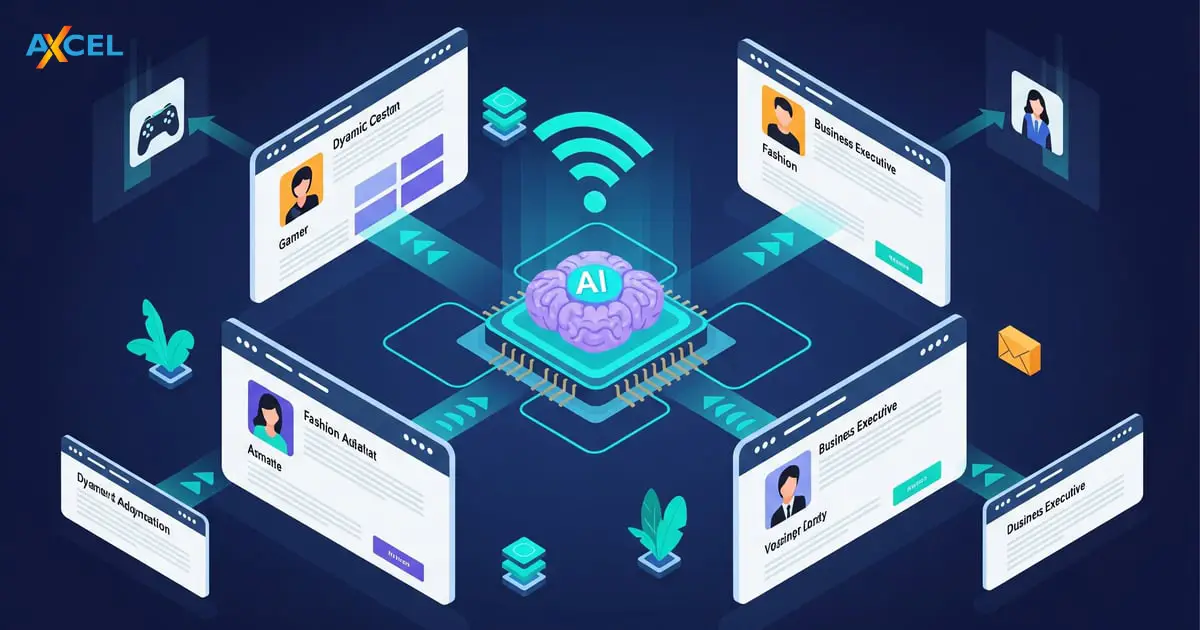 Website personalization with AI