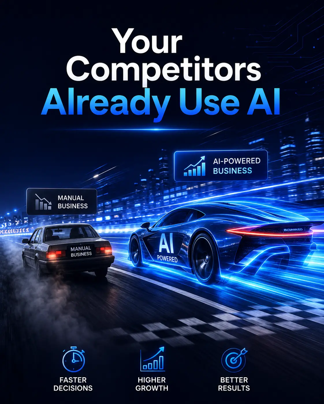 AI-powered sales team analytics dashboard showing conversion rates and pipeline health