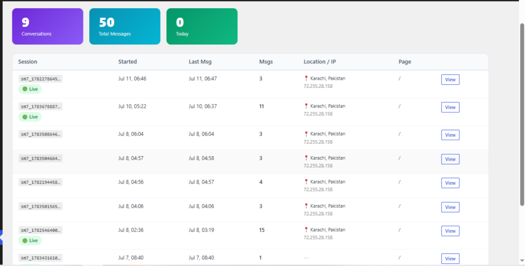 CRM push · One-click sync
