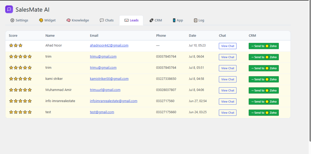 Admin · Conversation queue