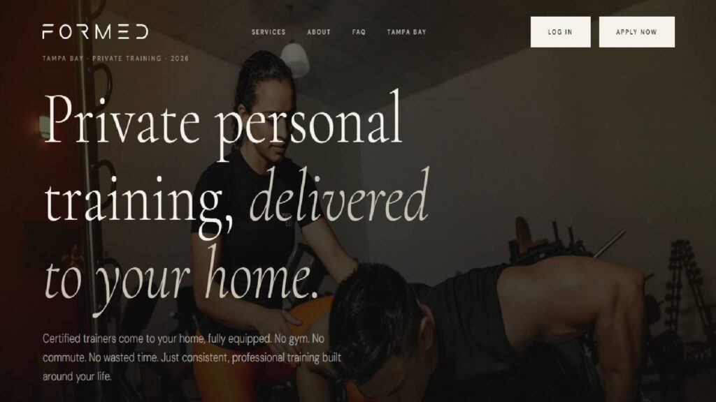Landing · Public homepage