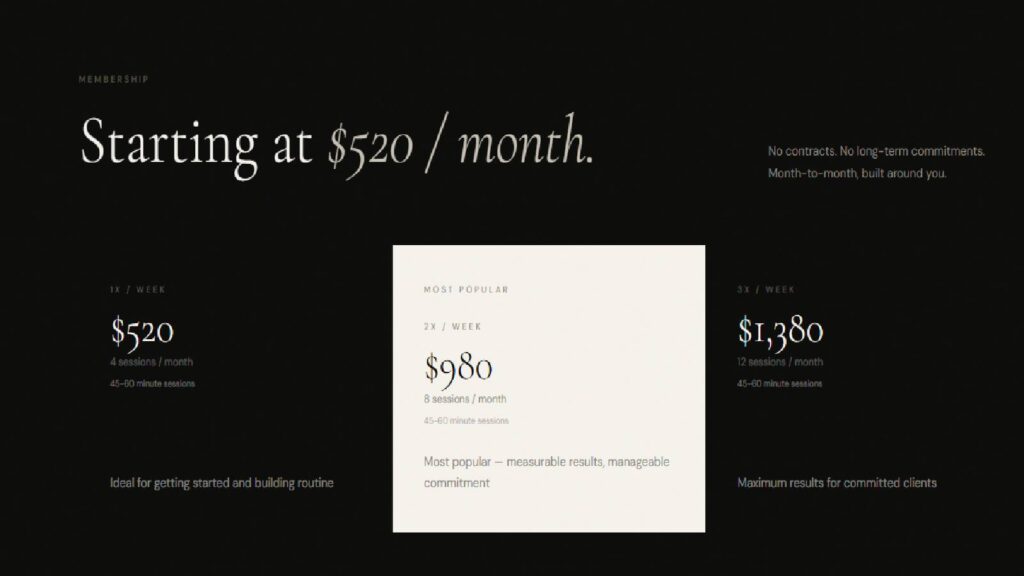 Membership · Tier selection